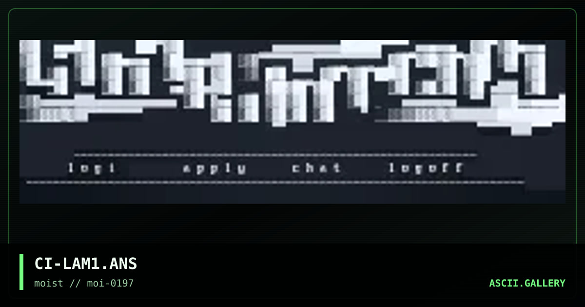 CI-LAM1.ANS, by civid, 1997