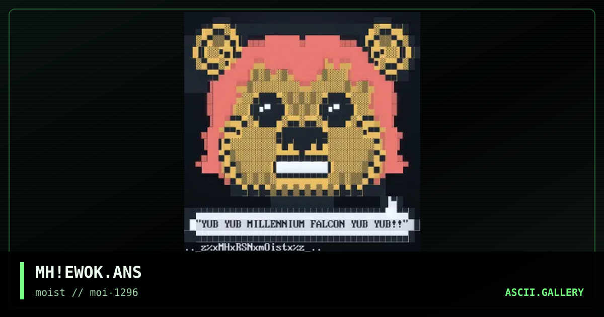 MH!EWOK.ANS, by maddog hoek, 1996