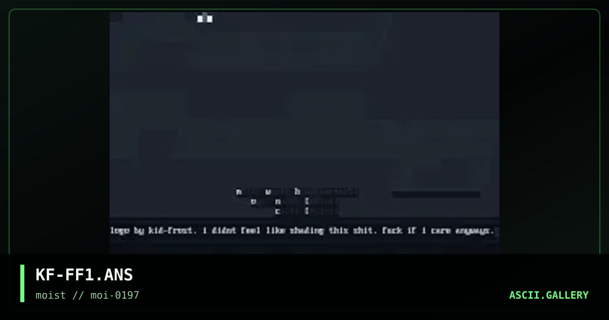 KF-FF1.ANS, by kid frost, 1997
