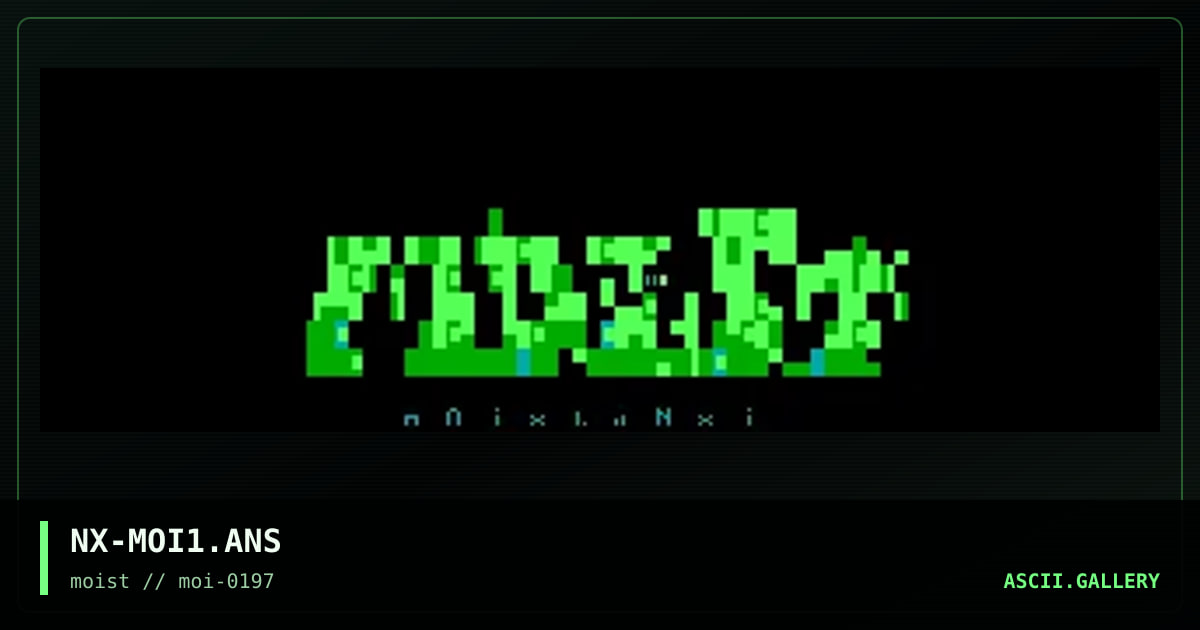NX-MOI1.ANS, by nofx, 1997