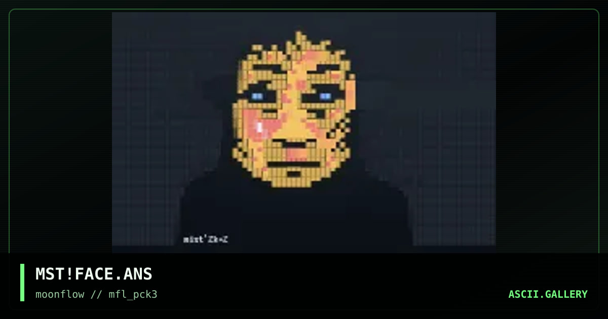 MST!FACE.ANS, by mist, 2001