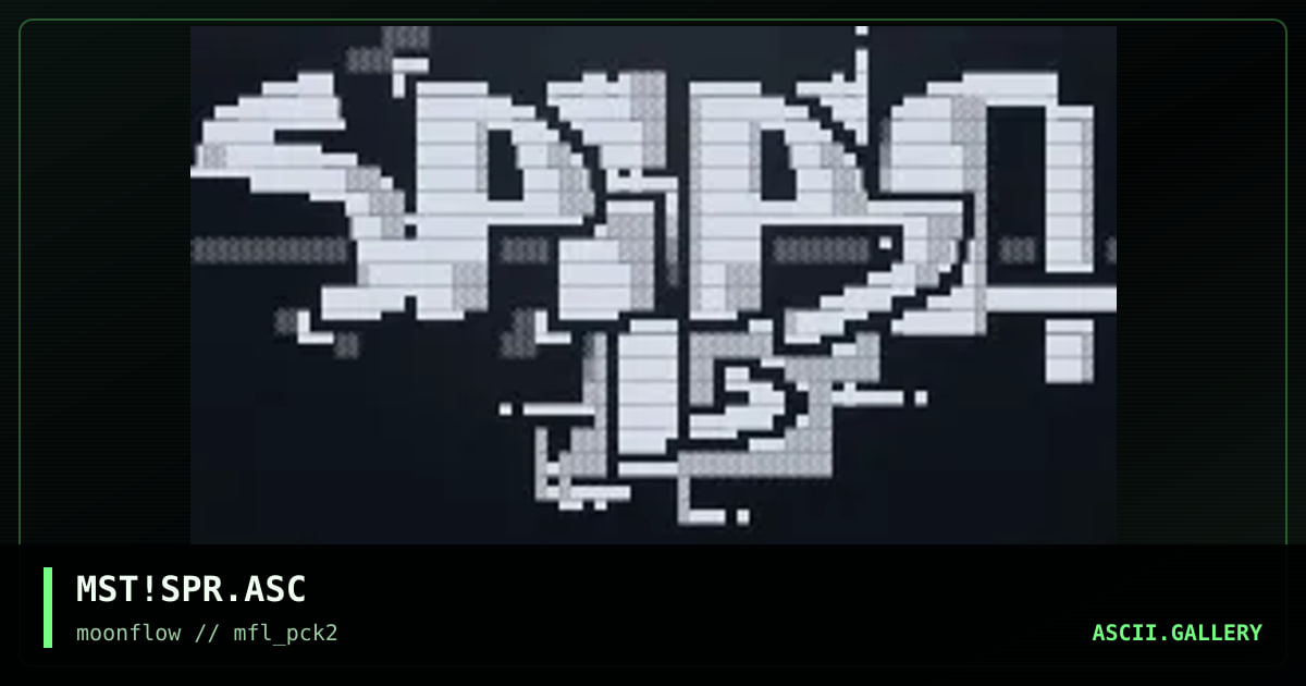 MST!SPR.ASC, by mist, 2002