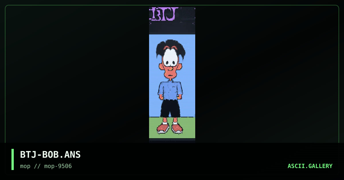 Bob, by bob the janitor, 1995