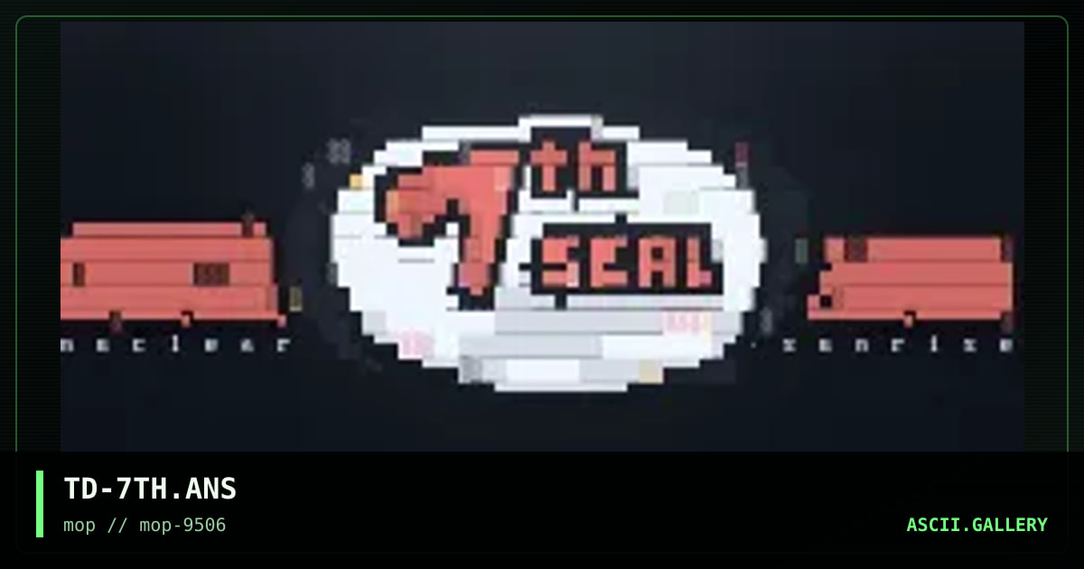7th Seal, by tweed, 1995