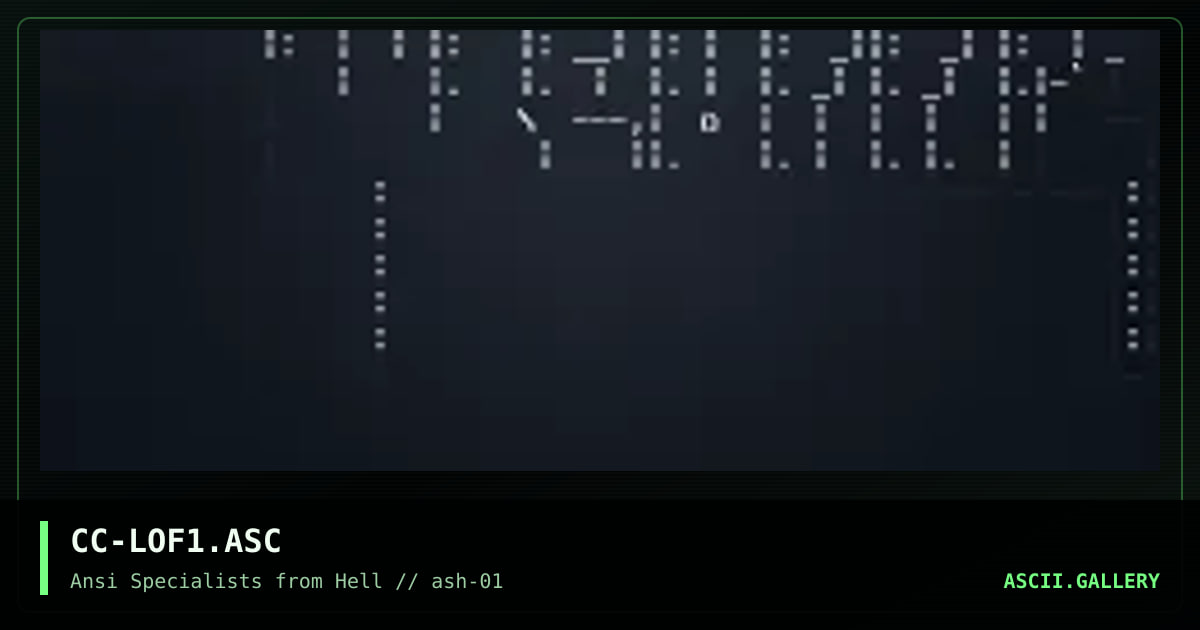 CC-LOF1.ASC, by cronic, 1995
