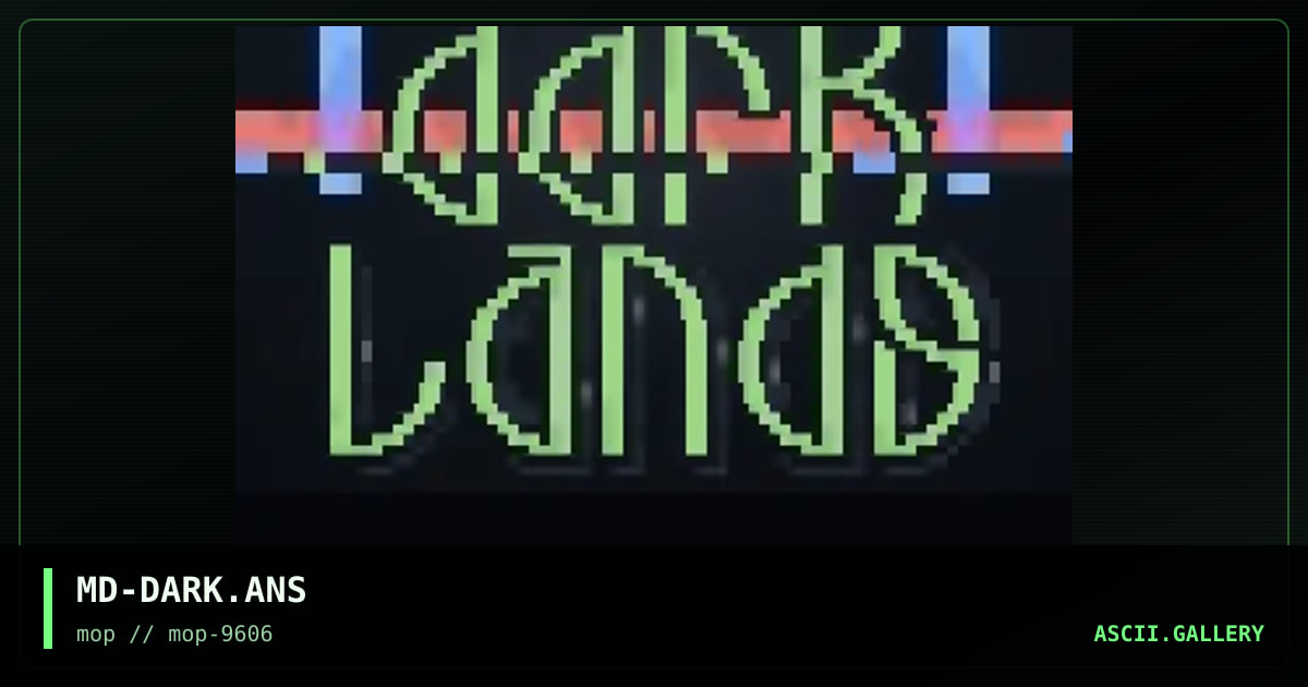 darklands, by mendator, 1996