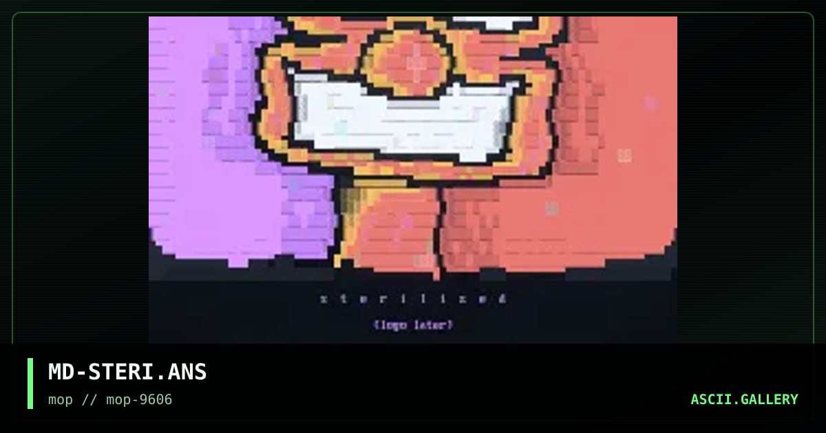 sterilized, by mendator, 1996