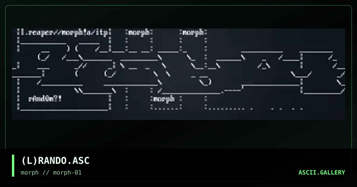 (L)RANDO.ASC, by lord reaper, 1997