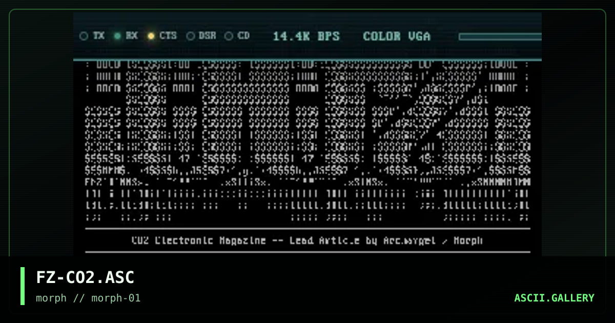 FZ-CO2.ASC, by fonzie, 1997