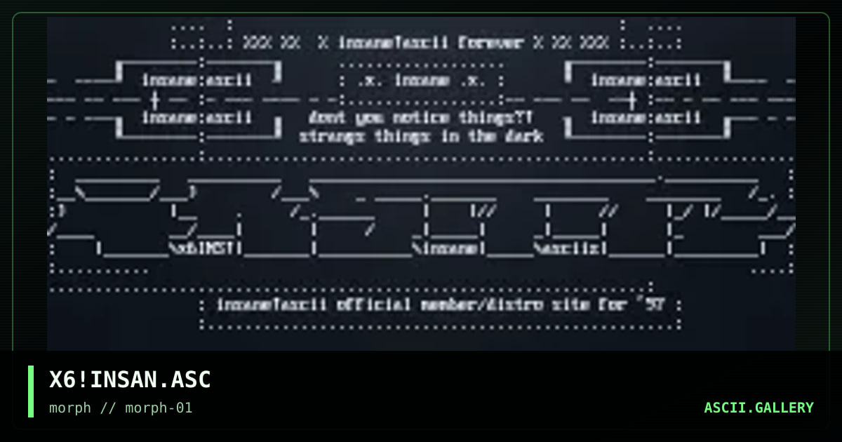 X6!INSAN.ASC, by sirtexx, 1997