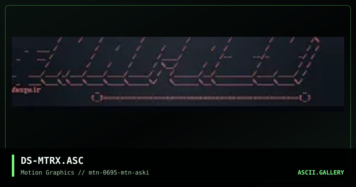 matrix, by despair, 1995
