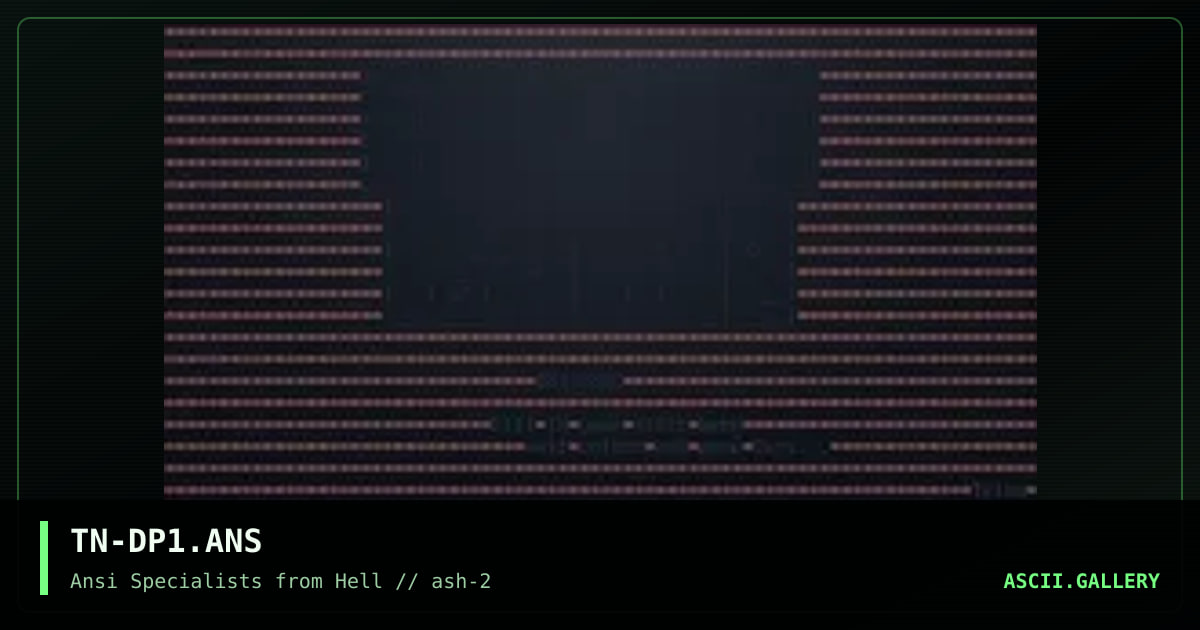 demonic paradise ascii.., by talon, 1996