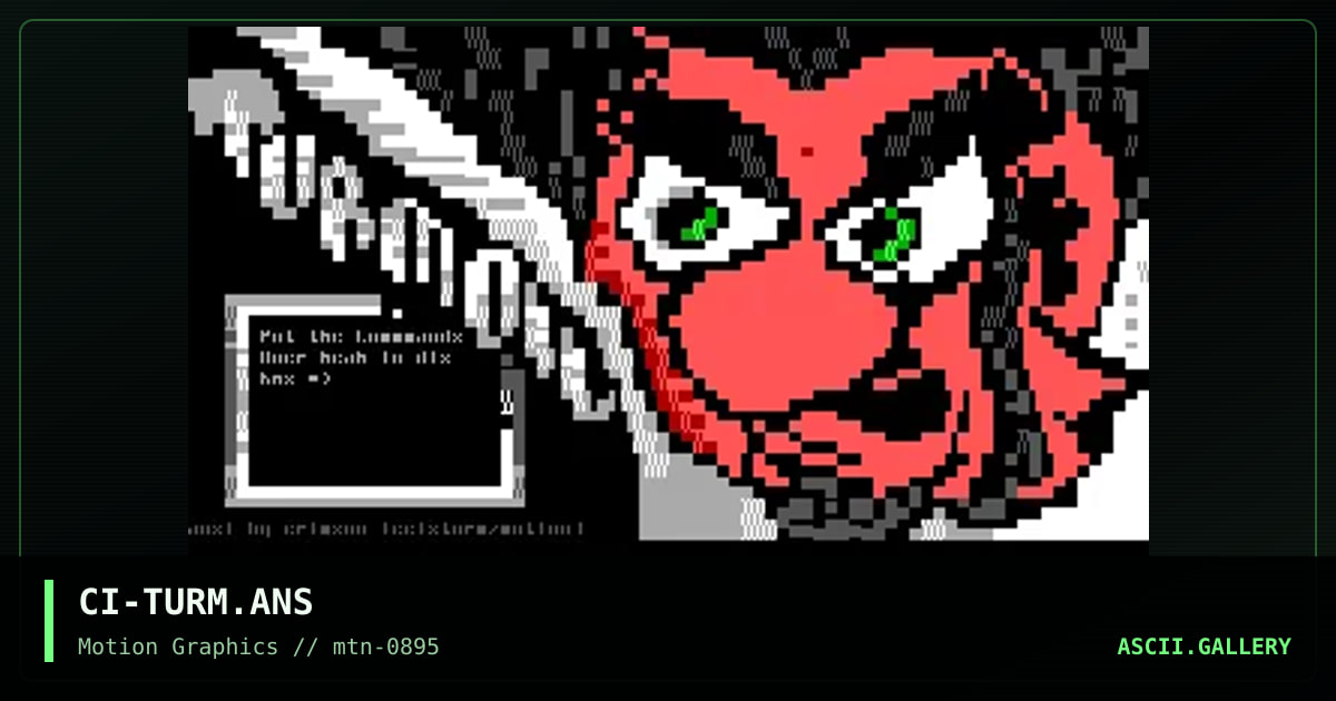 Turmoil, by crimson ice, 1995