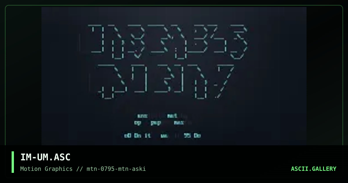 unstable mutiny, by ironman, 1995