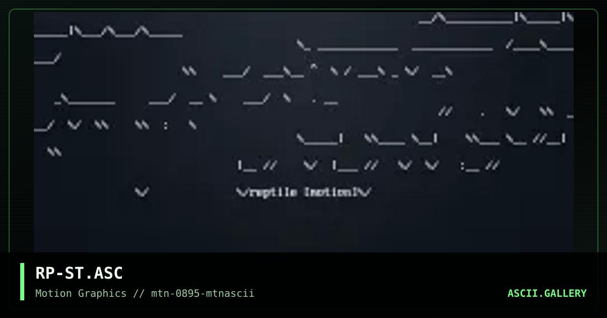 RP-ST.ASC, by reptile, 1995