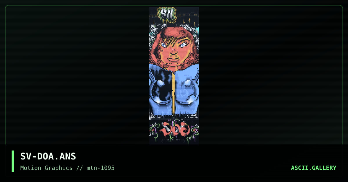 Death On Arrival, by senseless violence, 1995
