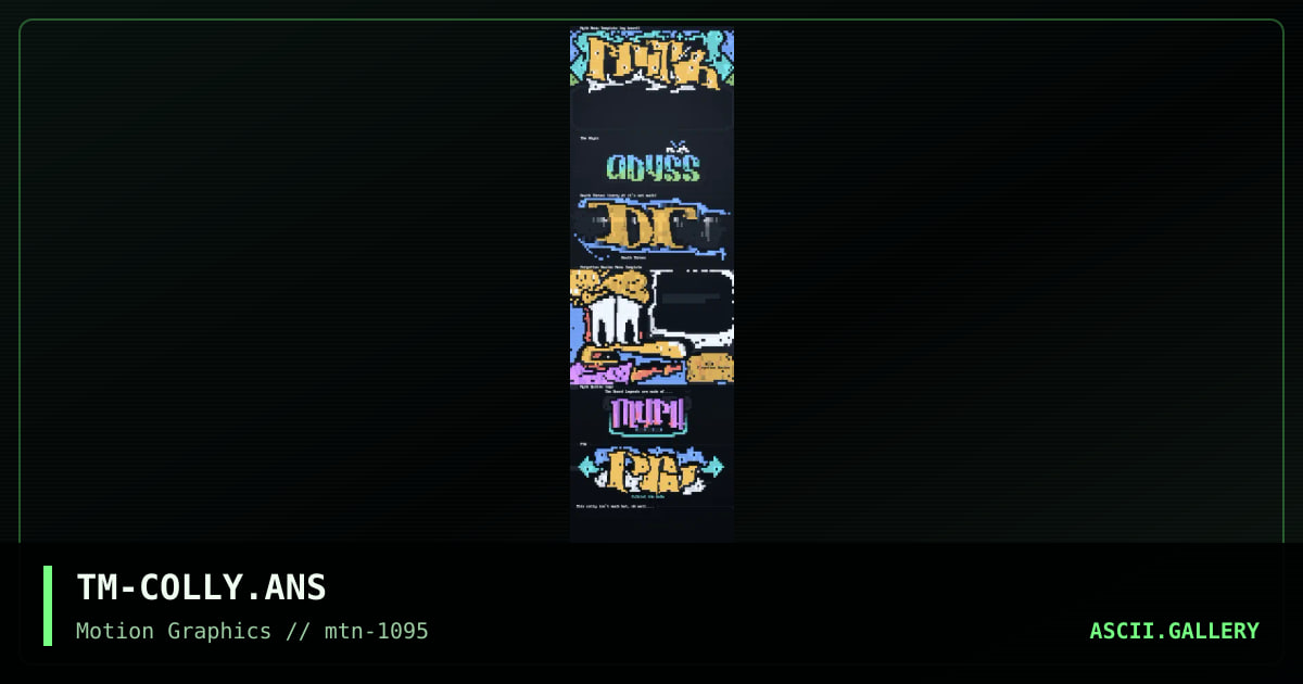 K0LlY!, by tyme, 1995