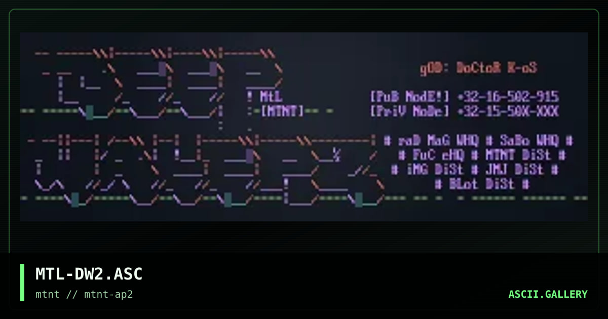 MTL-DW2.ASC, by mutant leader, 1995