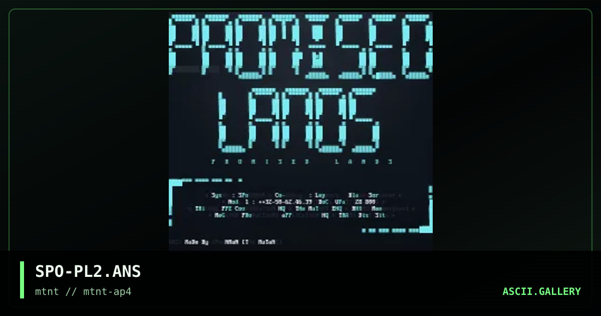 SPO-PL2.ANS, by spoonman, 1995