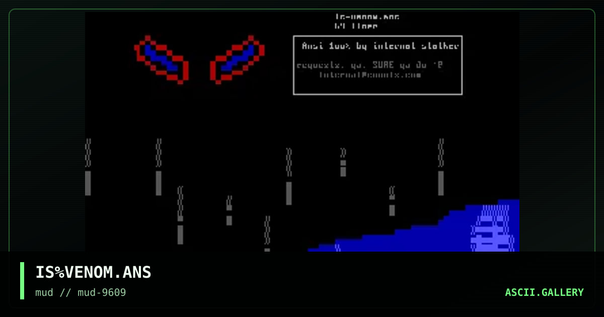 mud ansi, by internal stalker, 1996