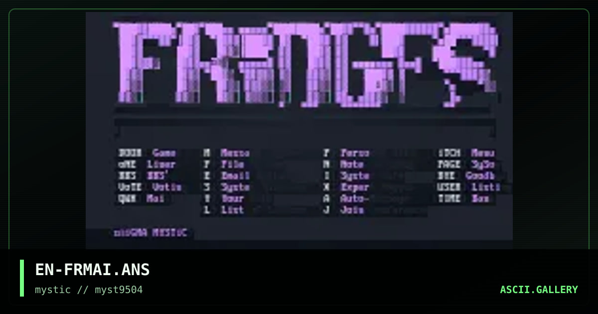 EN-FRMAI.ANS, by enigma, 1995