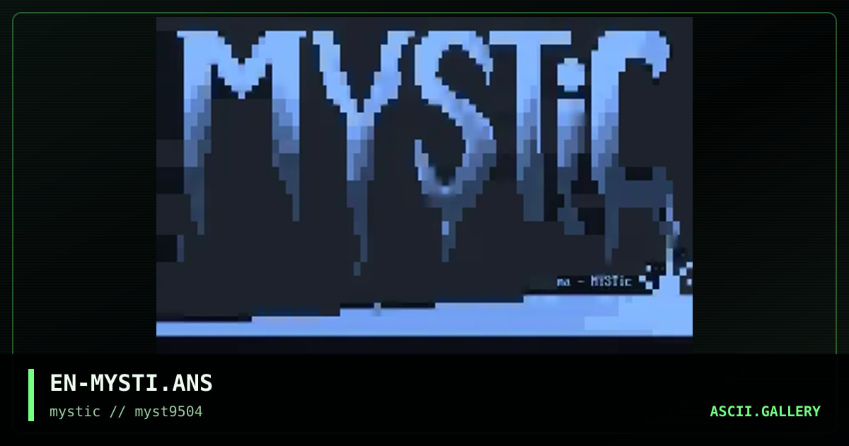 EN-MYSTI.ANS, by enigma, 1995