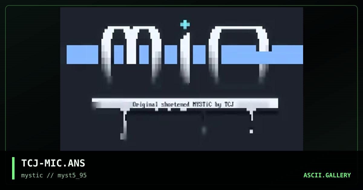 TCJ-MIC.ANS, by the court jester, 1995