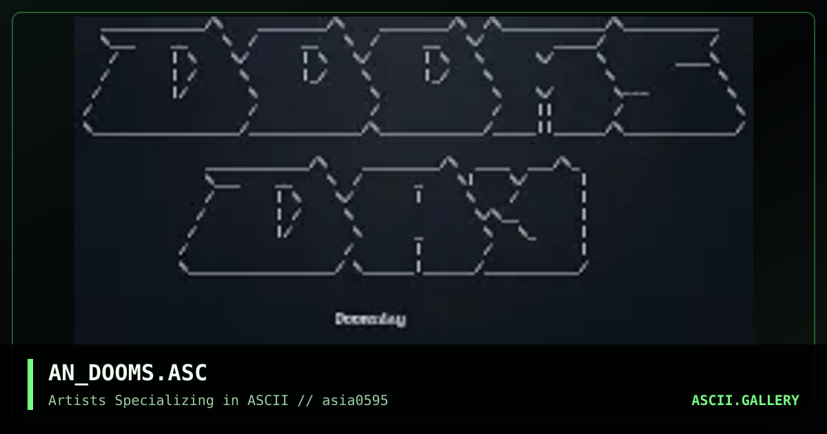 AN_DOOMS.ASC, by airborn, 1995