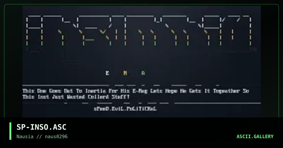iNSoMNiA E-MaG, by speed, 1996
