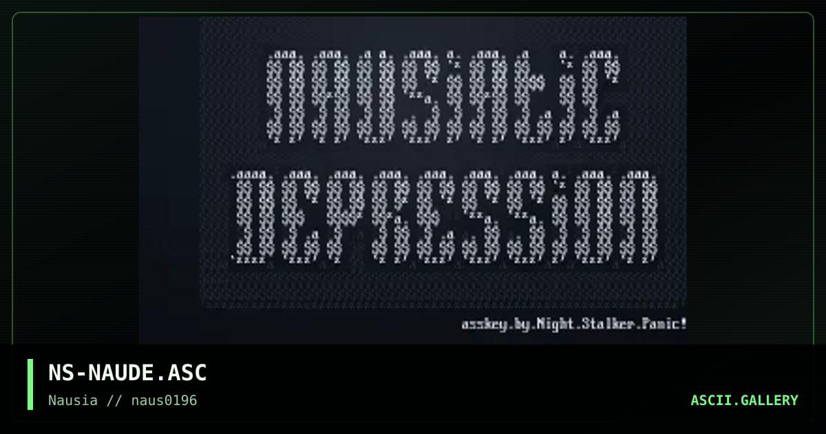 NS-NAUDE.ASC, by nightstalker, 1996