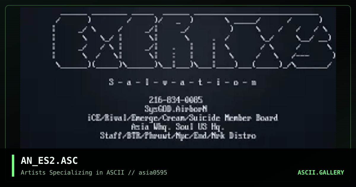 AN_ES2.ASC, by airborn, 1995