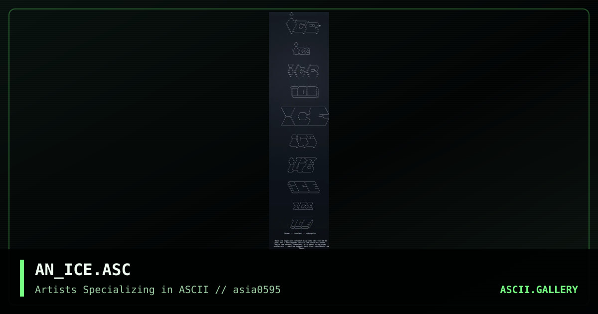 AN_ICE.ASC, by airborn, 1995
