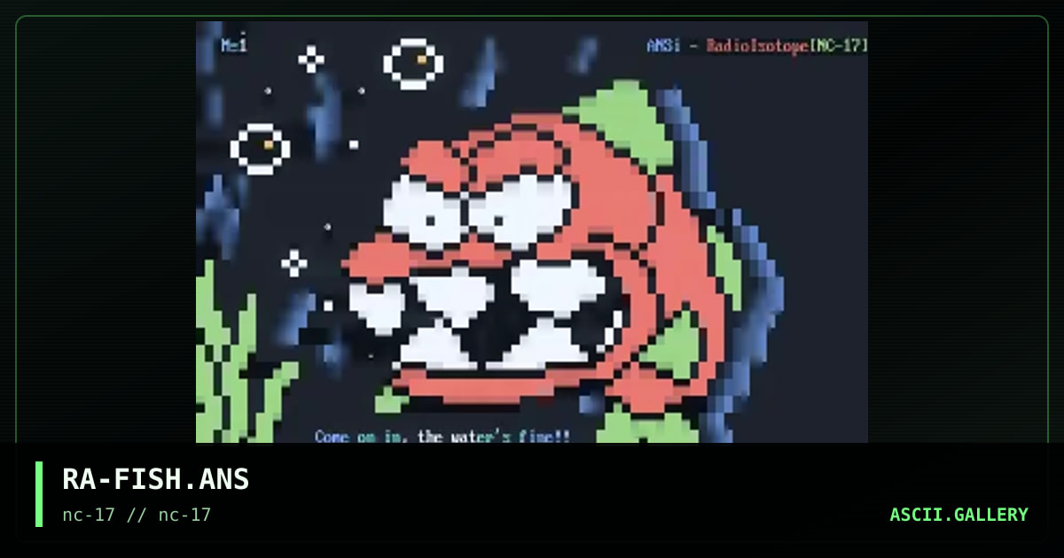 RA-FISH.ANS, by radioisotope, 1992
