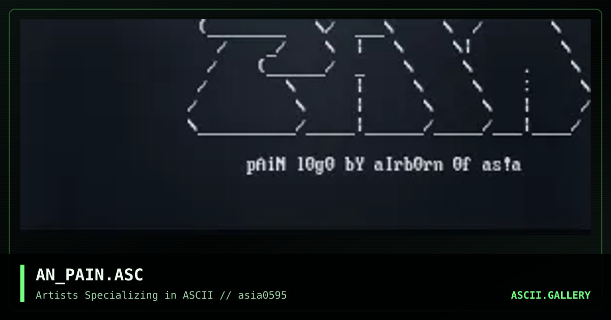 AN_PAIN.ASC, by airborn, 1995