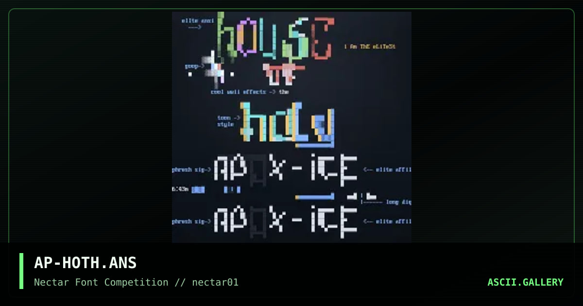 AP-HOTH.ANS, by apox, 1996