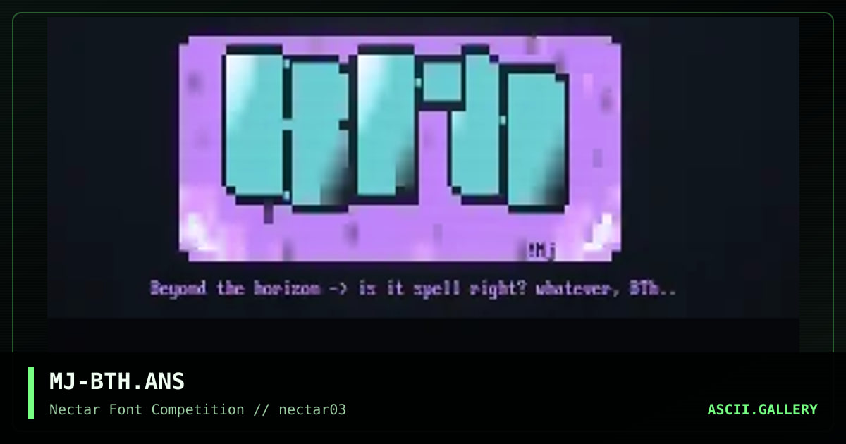 MJ-BTH.ANS, by mj-nectar, 1996