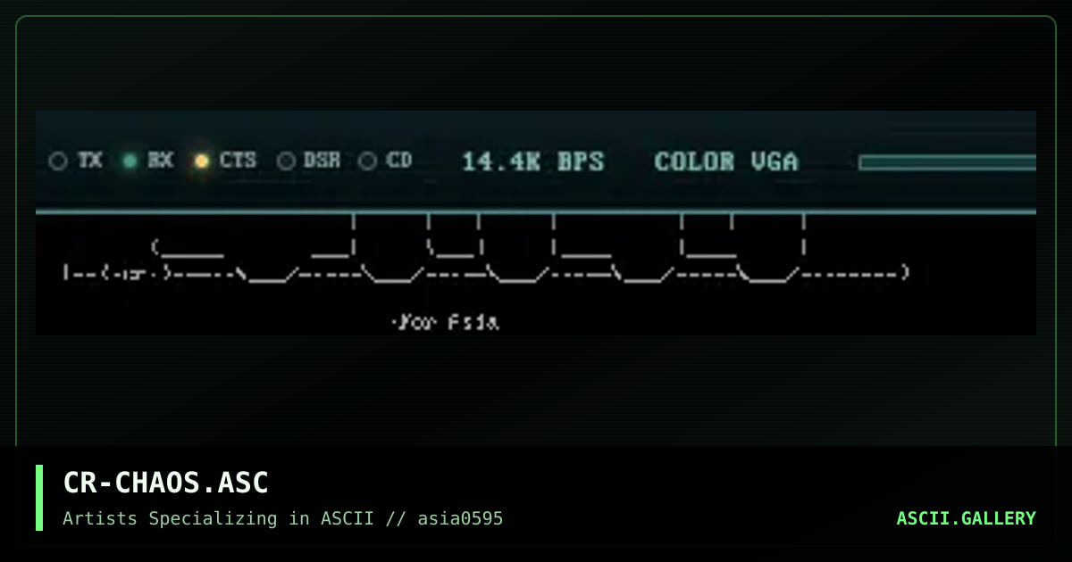 CR-CHAOS.ASC, by christopher robin, 1995
