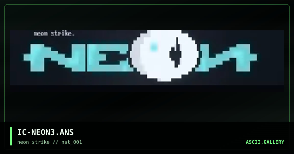 neon strike, by inclusive, 1998