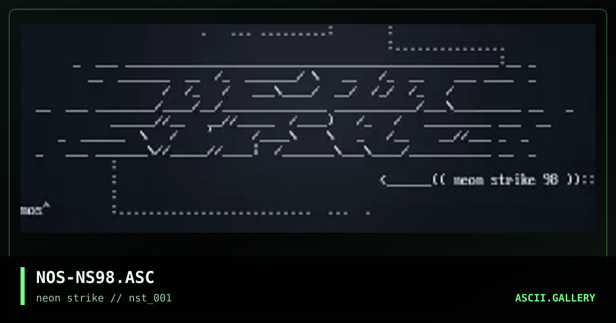 NOS-NS98.ASC, by nostalgic, 1998