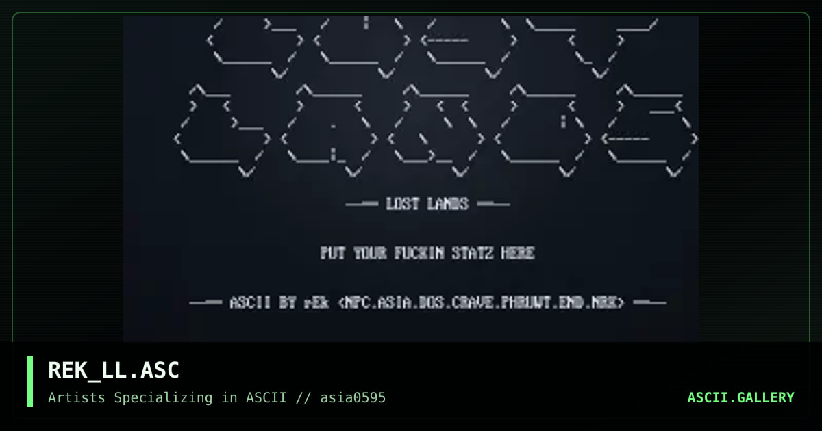 REK_LL.ASC, by rek, 1995