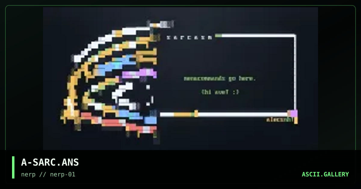 sarcasm, by alecs, 1997