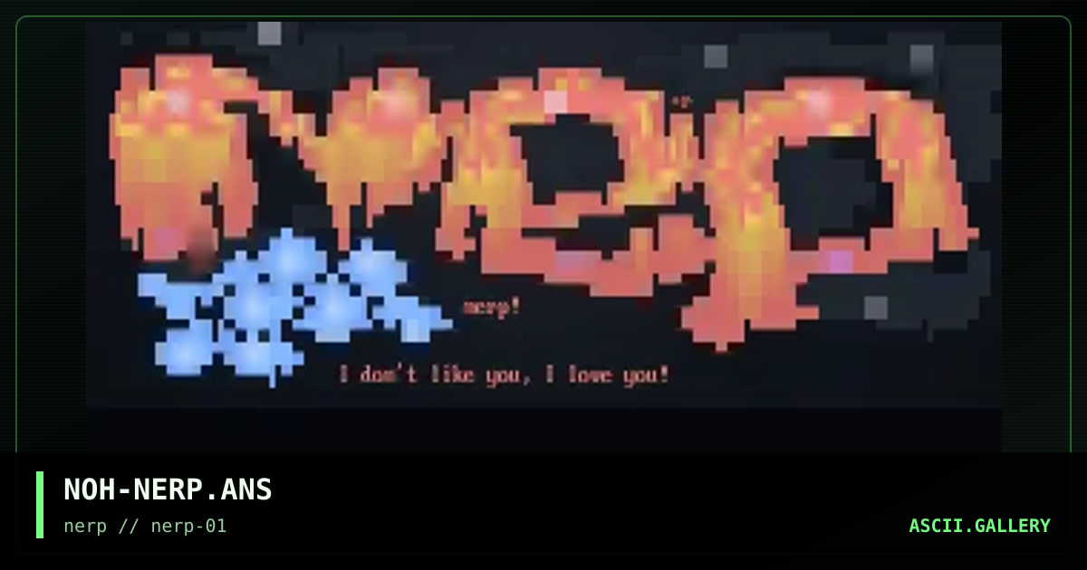 NERP!, by noah, 1997