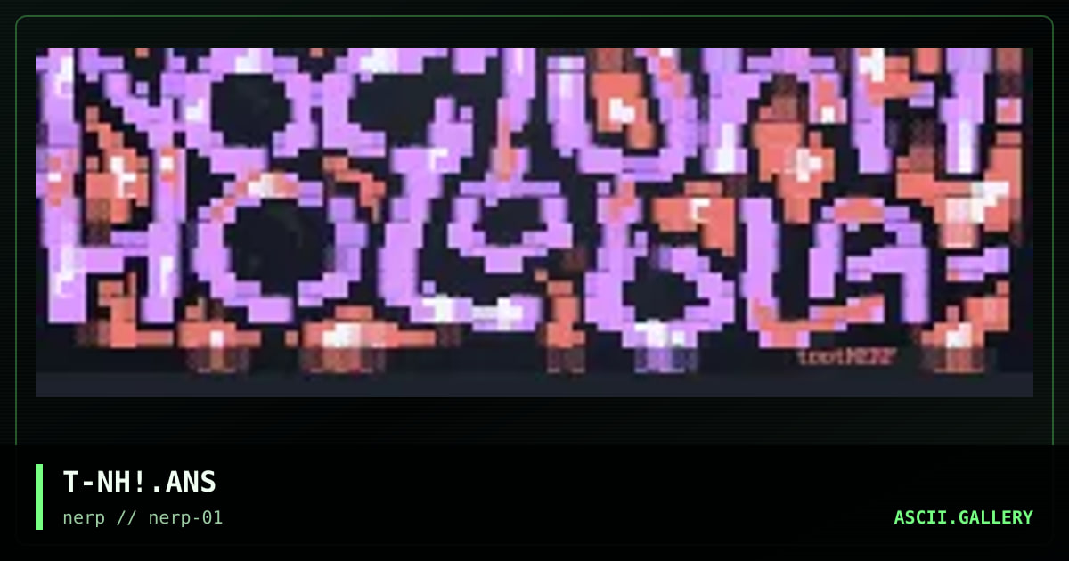 our old name ;>, by toot, 1997