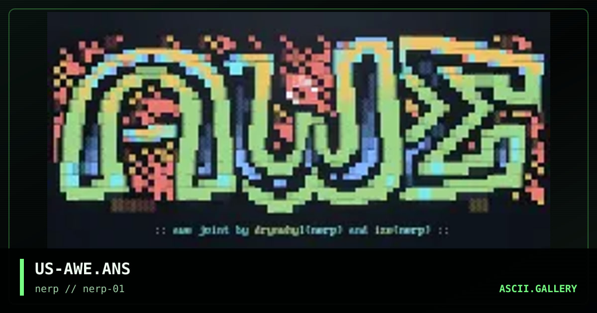 awe-promo, by ize, drynwhyl, 1997