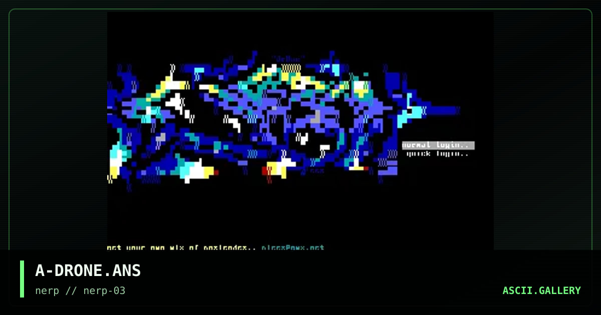 drOne, by alecs, 1997