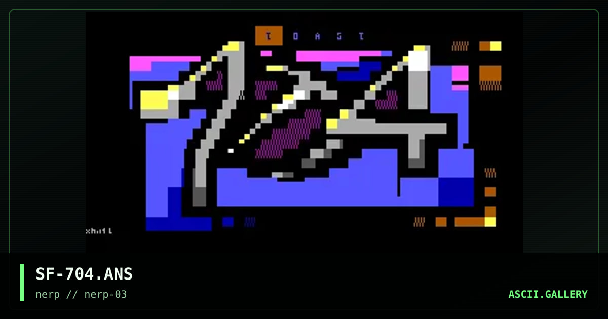 toast 704, by shaft, 1997
