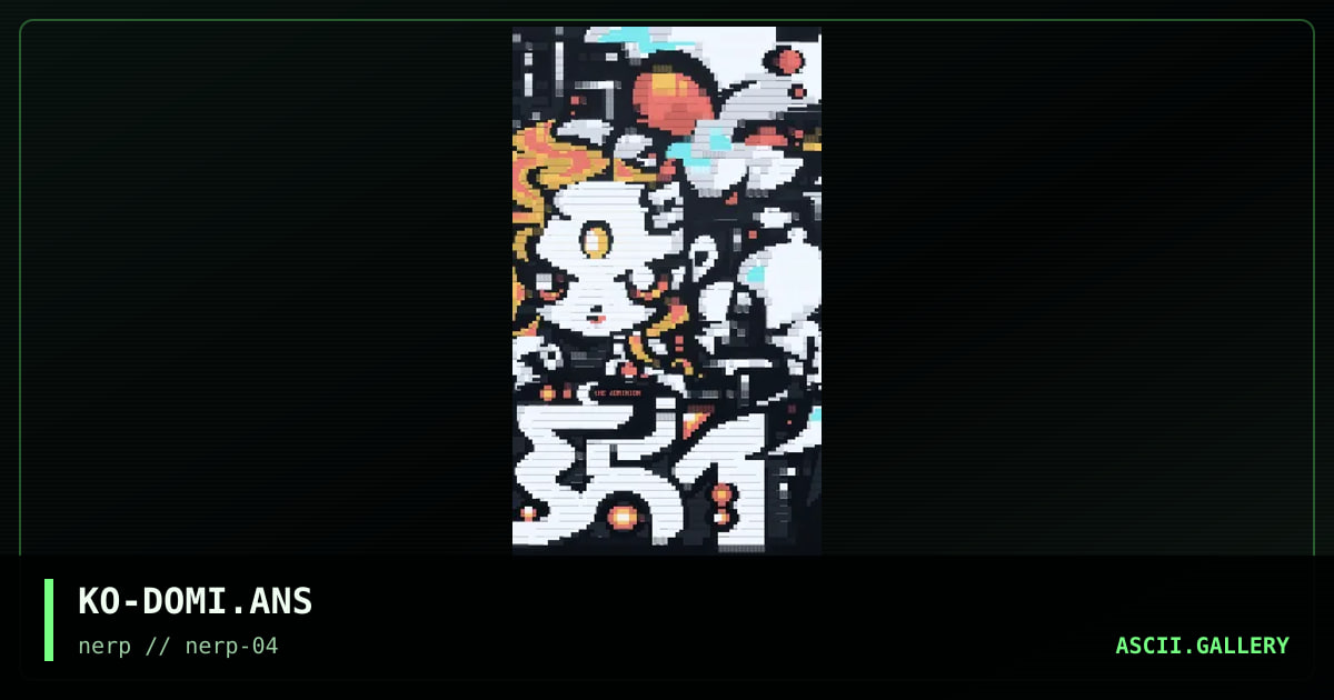 KO-DOMI.ANS, by dr shizuma, 1998