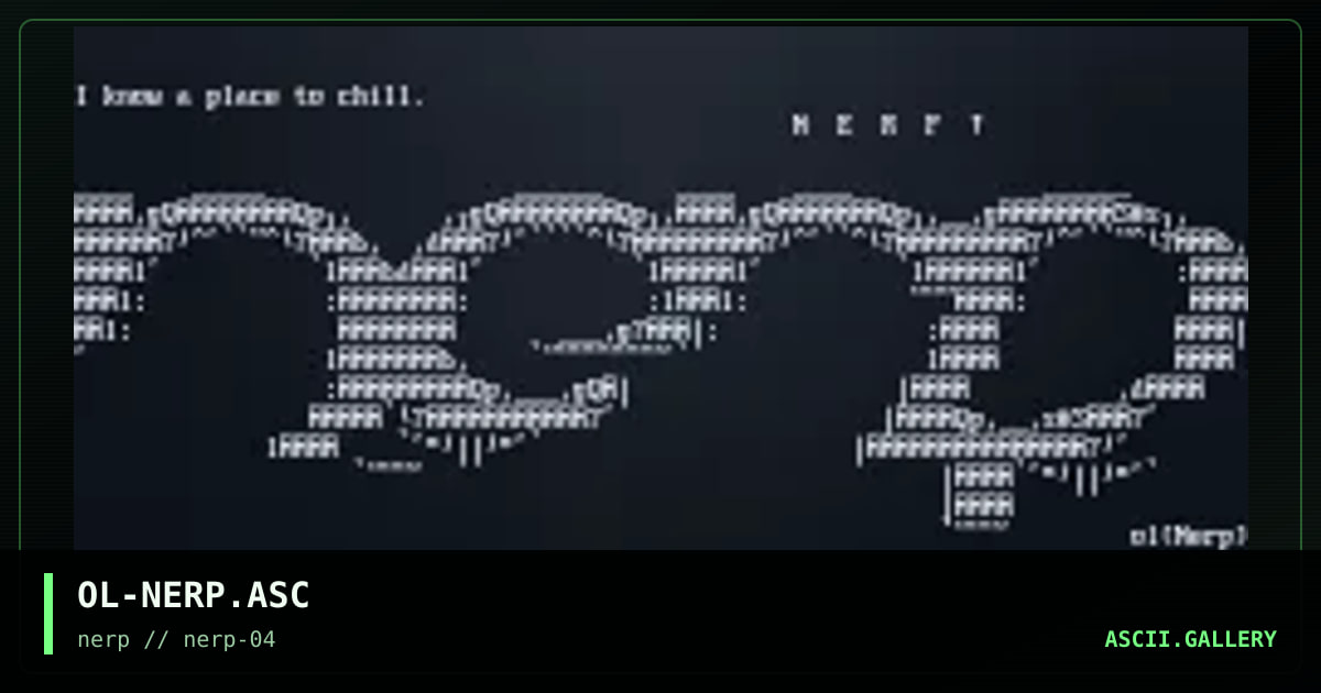 OL-NERP.ASC, by holystone, 1998