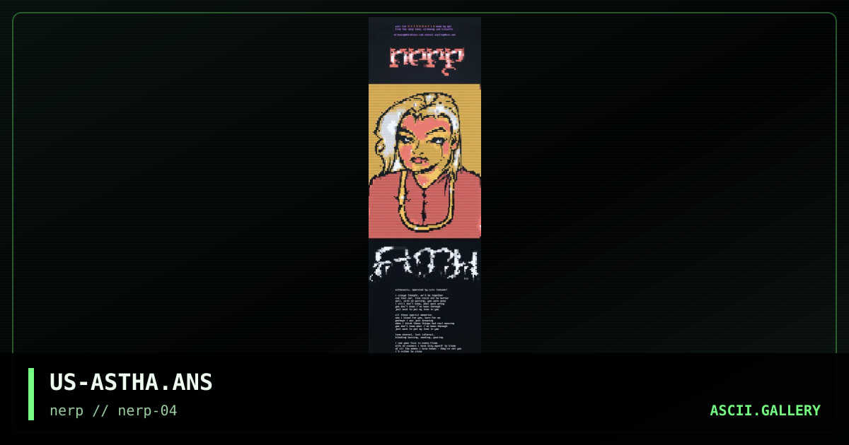 US-ASTHA.ANS, by bizzarro, milkmang, 1998
