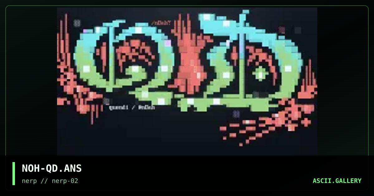 quendi .., by noah, 1997